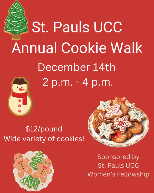 Cookie Walk Flyer